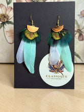 Load image into Gallery viewer, Free Spirit Feather Earrings