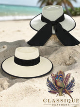 Load image into Gallery viewer, Ladies Boater Style Sun Hats