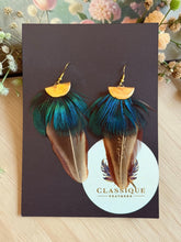Load image into Gallery viewer, Free Spirit Feather Earrings