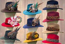 Load image into Gallery viewer, Classic Feather Pin – Handmade & Ethically Sourced