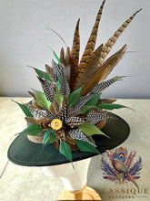 Load image into Gallery viewer, Fedora with an Exquisite Feather Pin
