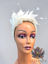 Load image into Gallery viewer, Dyed Feather Alice Band