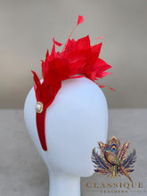 Load image into Gallery viewer, Dyed Feather Alice Band