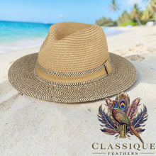 Load image into Gallery viewer, Unisex Panama Style Sun Hats