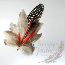 Load image into Gallery viewer, Classic Feather Pin – Handmade & Ethically Sourced