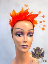 Load image into Gallery viewer, Dyed Feather Alice Band