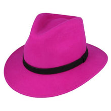 Load image into Gallery viewer, Wool Fedora