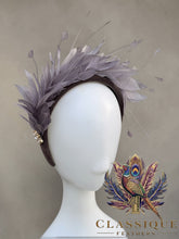 Load image into Gallery viewer, Feathered Velvet Headband
