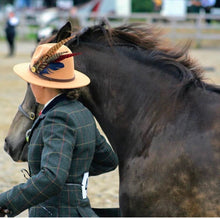 Load image into Gallery viewer, Classique Fedora Hat &amp; Feather Pin
