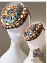 Load image into Gallery viewer, Feather Pillbox Fascinator
