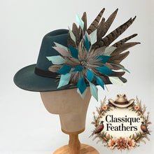 Load image into Gallery viewer, Classic Feather Pin – Handmade &amp; Ethically Sourced
