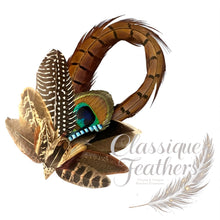 Load image into Gallery viewer, Classic Feather Pin – Handmade &amp; Ethically Sourced
