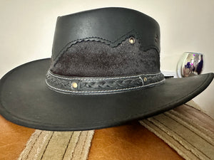 Leather & Hide Cowboy Hat
