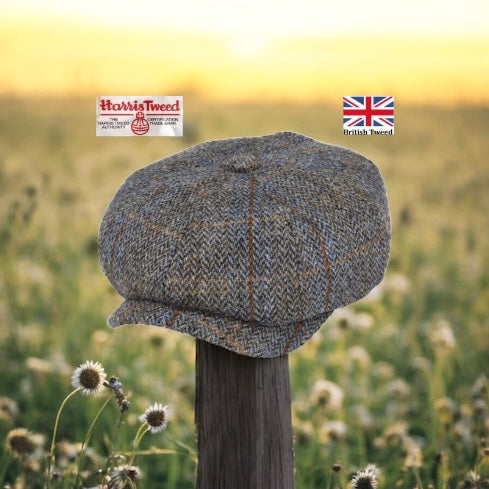 Harris Tweed British Wool Cap