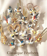 Load image into Gallery viewer, Classic Feather Pin – Handmade &amp; Ethically Sourced
