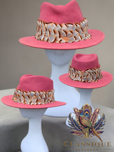Load image into Gallery viewer, Partridge Feather Trimmed Fedora
