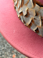 Load image into Gallery viewer, Partridge Feather Trimmed Fedora
