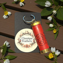 Load image into Gallery viewer, Shotgun Cartridge Keyring
