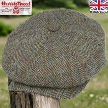 Load image into Gallery viewer, Harris Tweed British Wool Cap
