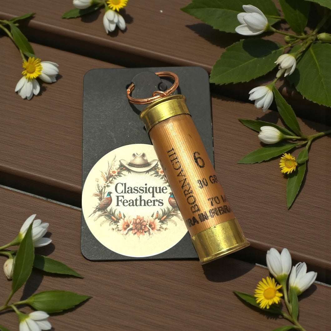 Shotgun Cartridge Keyring