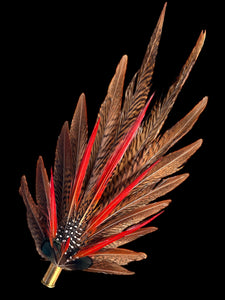 Exquisite Feather Hat Pin
