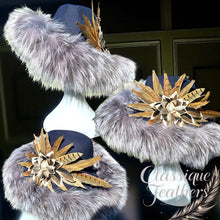 Load image into Gallery viewer, Fur Trimmed Wool Hat

