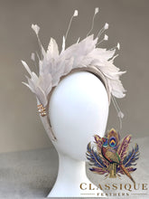 Load image into Gallery viewer, Feathered Velvet Headband

