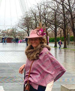 Classique Fedora Hat & Feather Pin