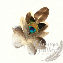 Load image into Gallery viewer, Classic Feather Pin – Handmade &amp; Ethically Sourced
