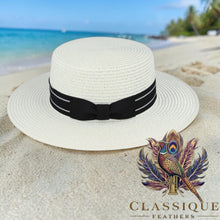 Load image into Gallery viewer, Ladies Boater Style Sun Hats
