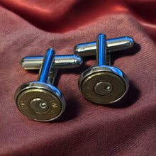 Load image into Gallery viewer, Rifle Shell Cufflinks
