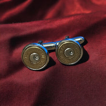 Load image into Gallery viewer, Rifle Shell Cufflinks
