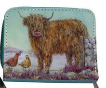 Load image into Gallery viewer, Highland Cow Purse
