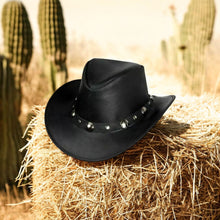 Load image into Gallery viewer, Leather Cowboy Hat
