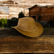 Load image into Gallery viewer, Leather Cowboy Hat

