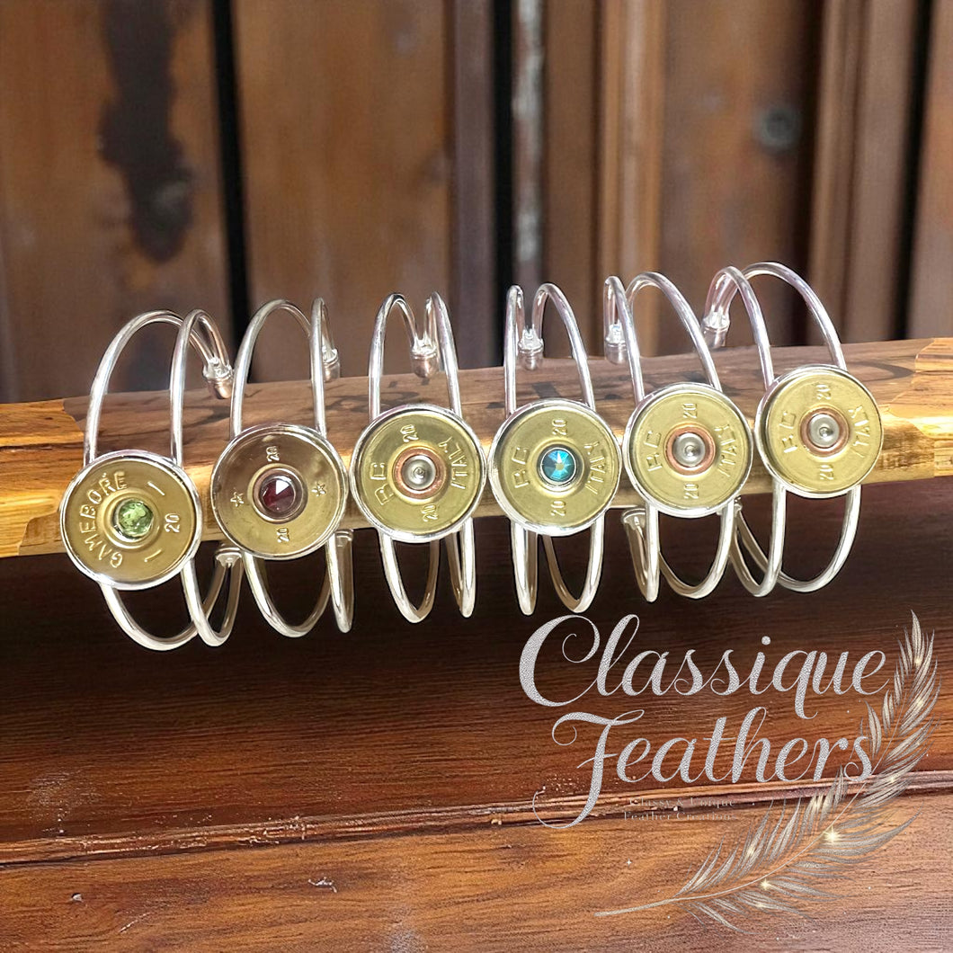 Cartridge or Rifle Shell Bracelet