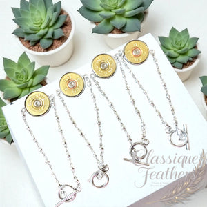 Cartridge or Rifle Shell Bracelet
