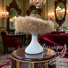 Load image into Gallery viewer, Luxury Fur Trimmed Fedora
