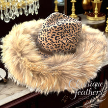 Load image into Gallery viewer, Luxury Fur Trimmed Fedora

