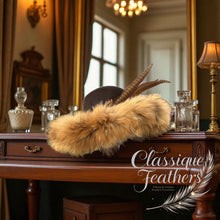 Load image into Gallery viewer, Luxury Fur Trimmed Fedora
