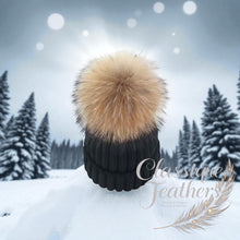 Load image into Gallery viewer, Fur Pom Pom Hat
