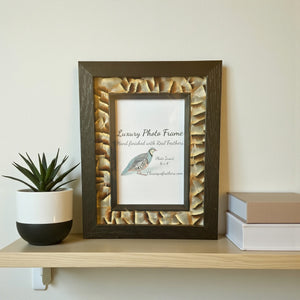 Luxury Feather Photo Frame