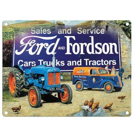 Ford & Fordson Metal Sign