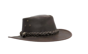 Leather Cowhide Hat
